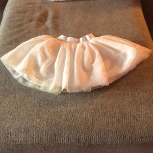 White polka-dot skirt, 18MO